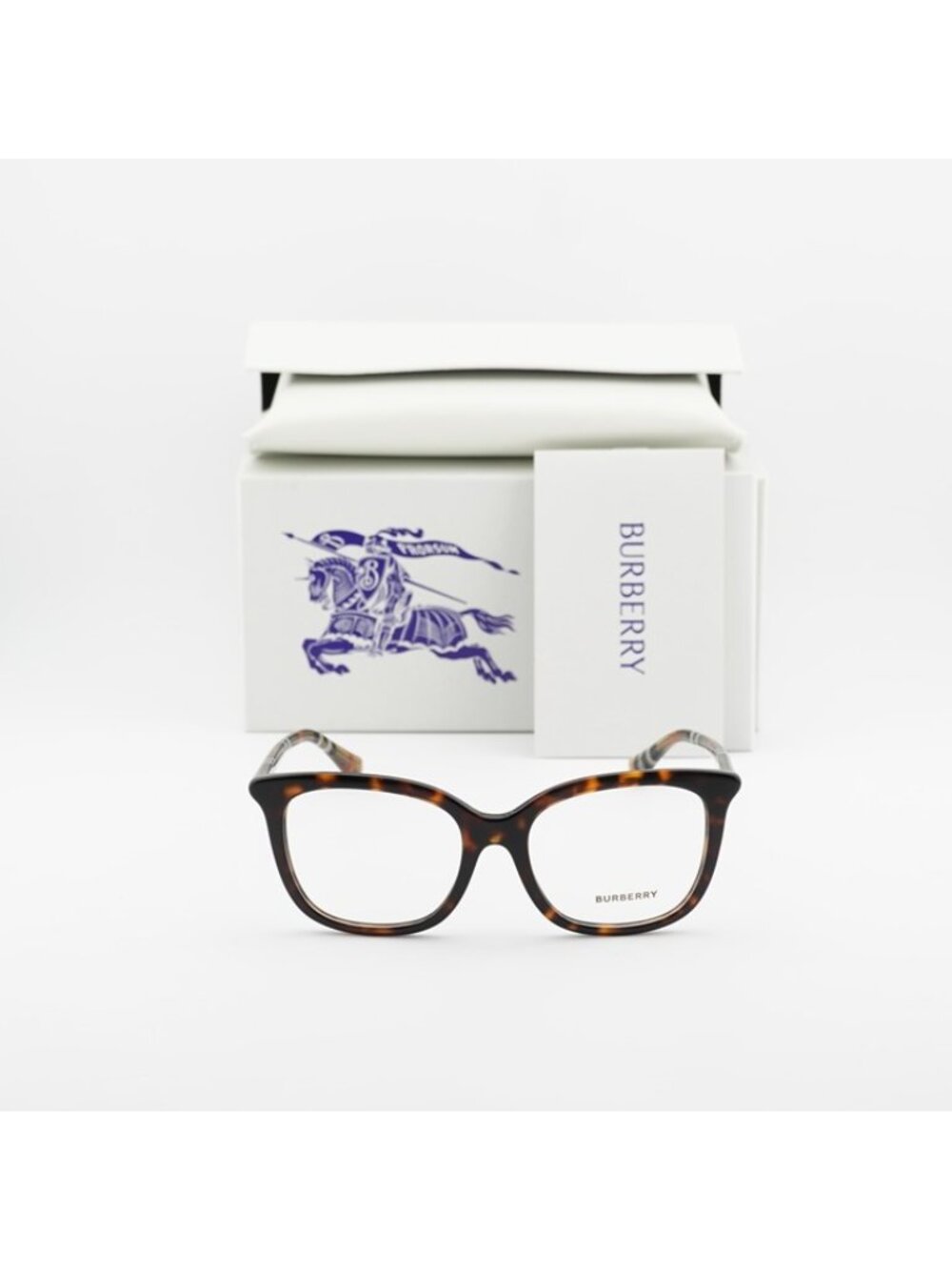 Burberry BE2430 4216 Women Eyeglasses Havana / Check Brown 53mm Square Frame - Picture 11 of 11